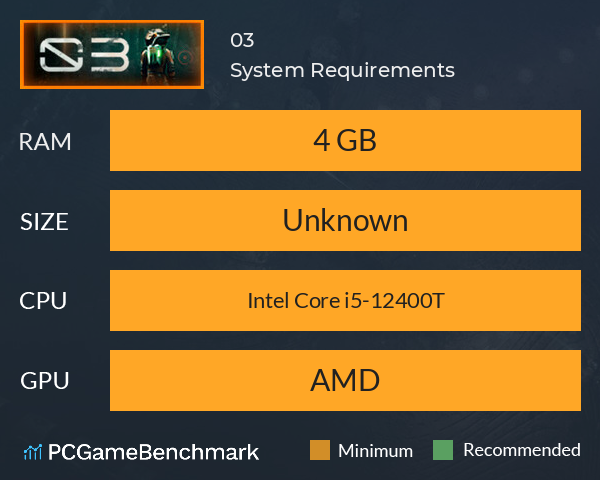 03 System Requirements PC Graph - Can I Run 03