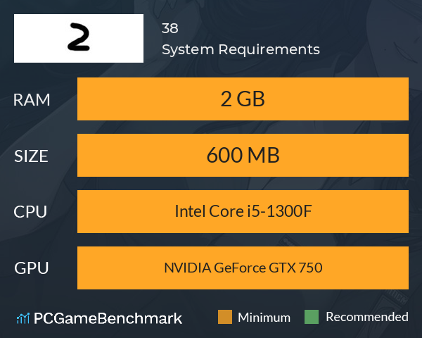 Отделение 38 System Requirements PC Graph - Can I Run Отделение 38