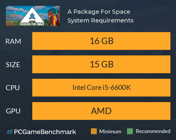 A Package For Space System Requirements PC Graph - Can I Run A Package For Space