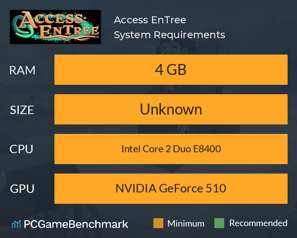 Access: EnTree System Requirements PC Graph - Can I Run Access: EnTree