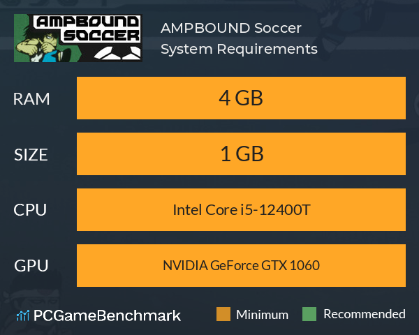 AMPBOUND Soccer System Requirements PC Graph - Can I Run AMPBOUND Soccer