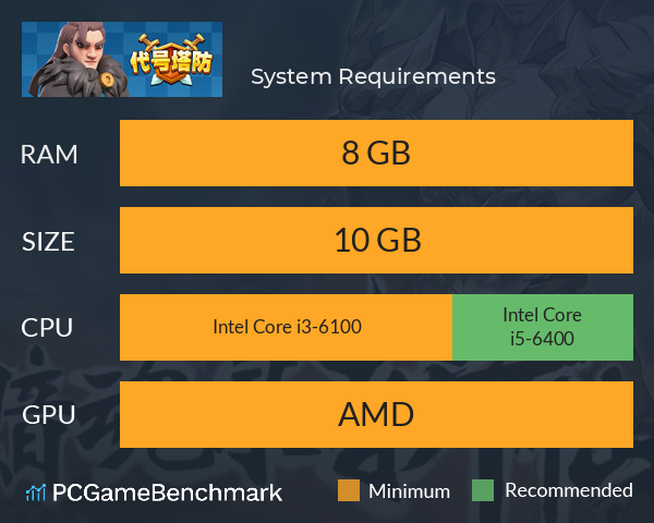 黯魂录：斩仙 System Requirements PC Graph - Can I Run 黯魂录：斩仙