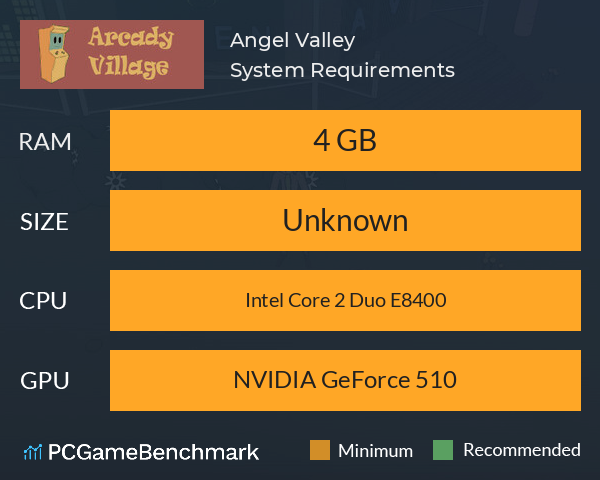 Angel Valley System Requirements PC Graph - Can I Run Angel Valley