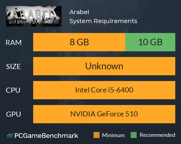 Arabel System Requirements PC Graph - Can I Run Arabel