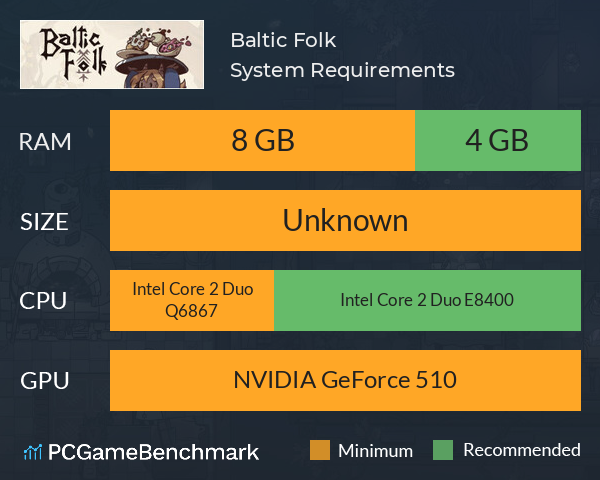 Baltic Folk System Requirements PC Graph - Can I Run Baltic Folk