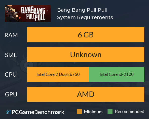 Bang Bang Pull Pull System Requirements PC Graph - Can I Run Bang Bang Pull Pull