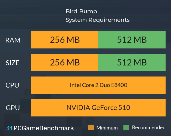 Bird Bump System Requirements PC Graph - Can I Run Bird Bump