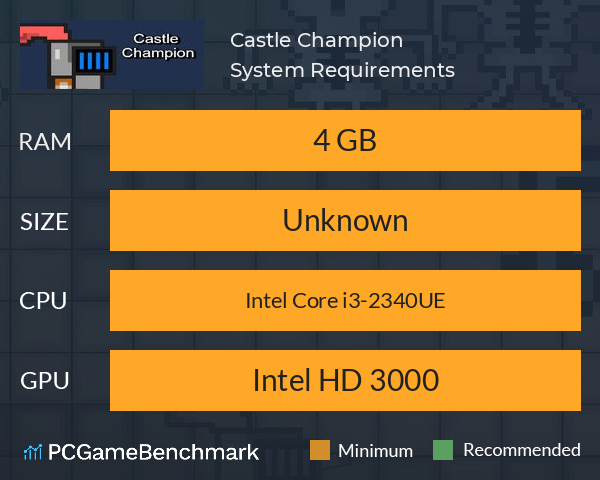 Castle Champion System Requirements PC Graph - Can I Run Castle Champion