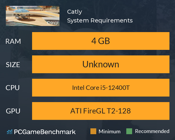 Catly System Requirements PC Graph - Can I Run Catly