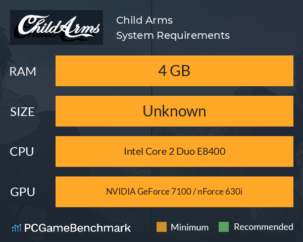 Child Arms System Requirements PC Graph - Can I Run Child Arms