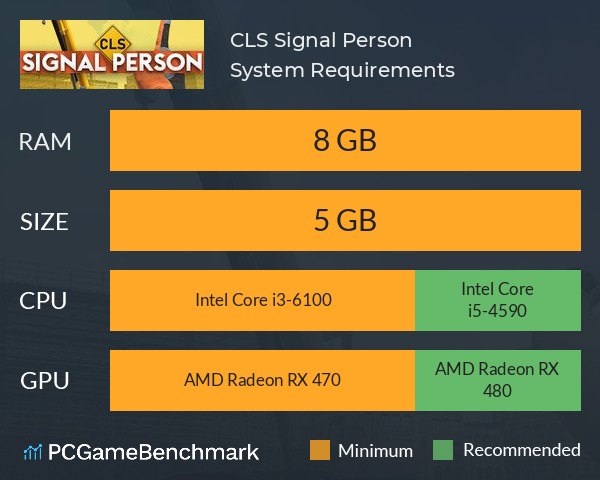 CLS: Signal Person System Requirements PC Graph - Can I Run CLS: Signal Person