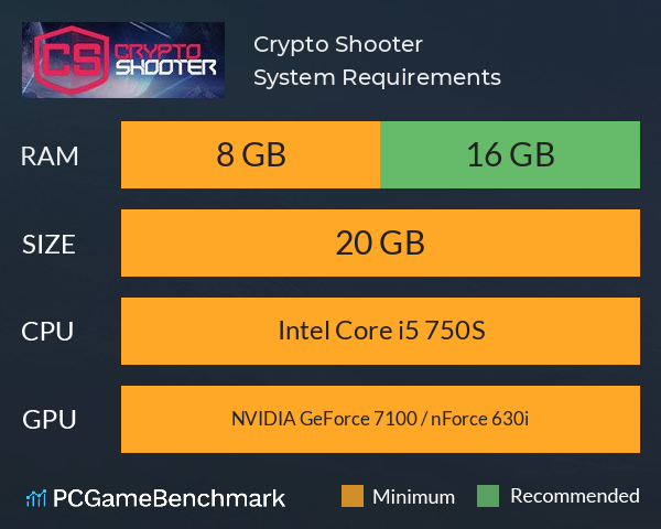 Crypto Shooter System Requirements PC Graph - Can I Run Crypto Shooter