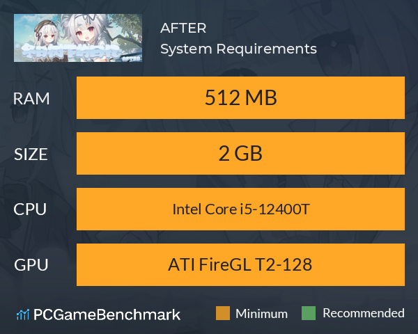 冬日树下的回忆AFTER System Requirements PC Graph - Can I Run 冬日树下的回忆AFTER