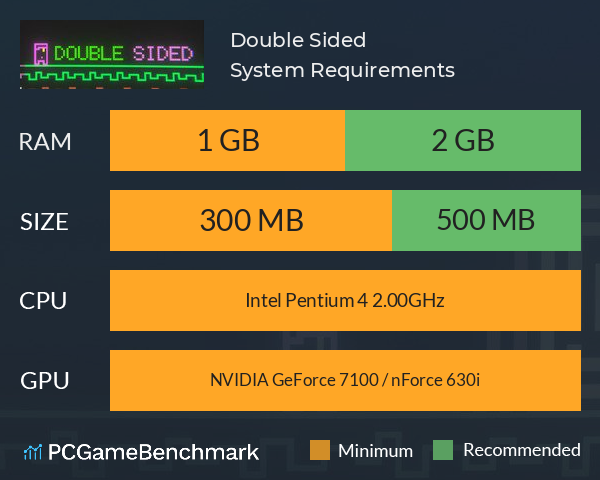 Double Sided System Requirements PC Graph - Can I Run Double Sided