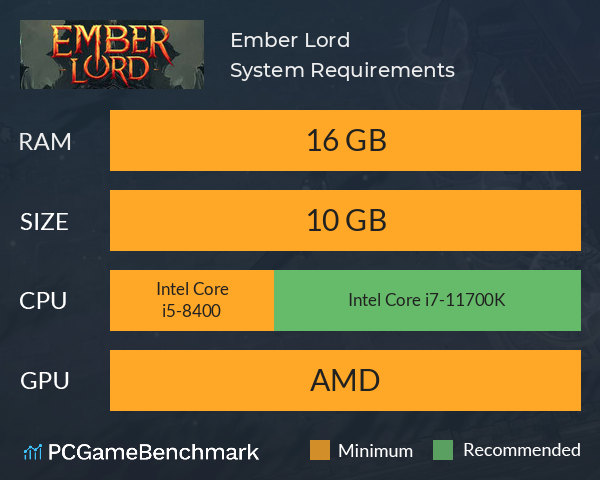 Ember Lord System Requirements PC Graph - Can I Run Ember Lord