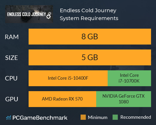 Endless Cold Journey System Requirements PC Graph - Can I Run Endless Cold Journey