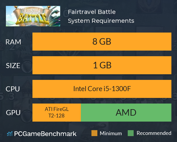 Fairtravel Battle System Requirements PC Graph - Can I Run Fairtravel Battle