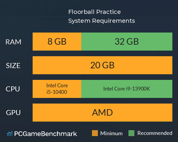 Floorball Practice System Requirements PC Graph - Can I Run Floorball Practice