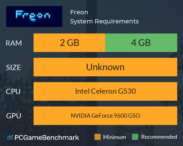 Freon System Requirements PC Graph - Can I Run Freon