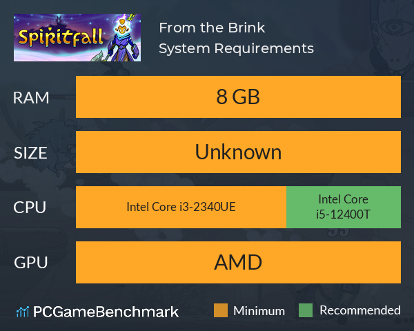 From the Brink System Requirements PC Graph - Can I Run From the Brink