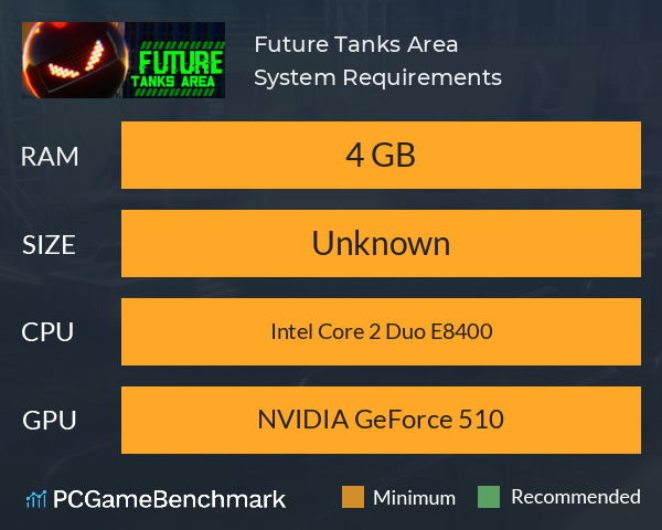 Future Tanks Area System Requirements PC Graph - Can I Run Future Tanks Area