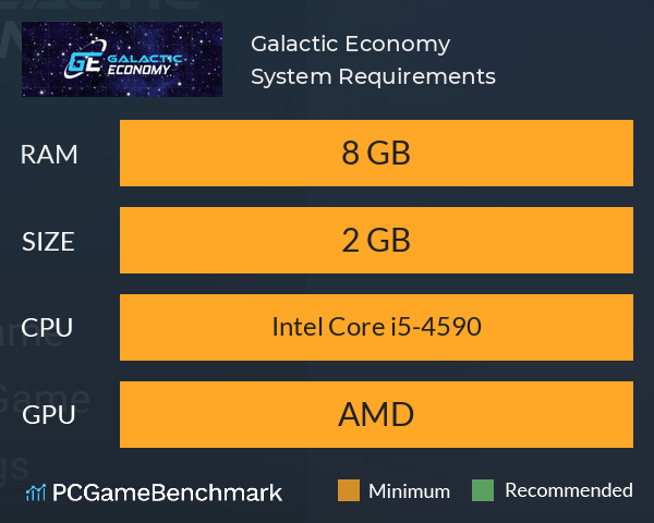 Galactic Economy System Requirements PC Graph - Can I Run Galactic Economy