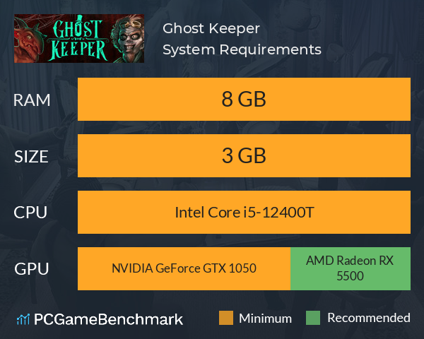 Ghost Keeper System Requirements PC Graph - Can I Run Ghost Keeper