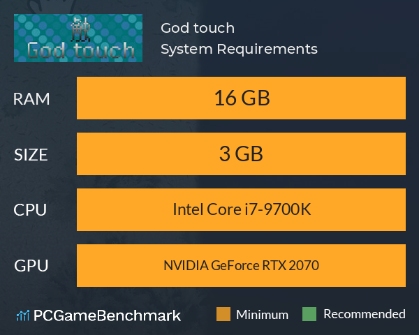 God touch System Requirements PC Graph - Can I Run God touch