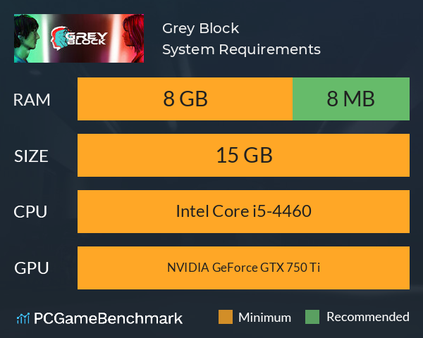 Grey Block System Requirements PC Graph - Can I Run Grey Block