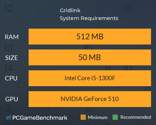 Gridlink System Requirements PC Graph - Can I Run Gridlink