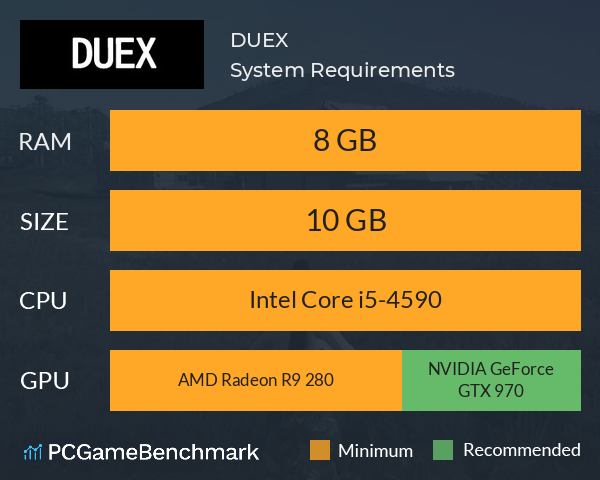 光明决 DUEX System Requirements PC Graph - Can I Run 光明决 DUEX