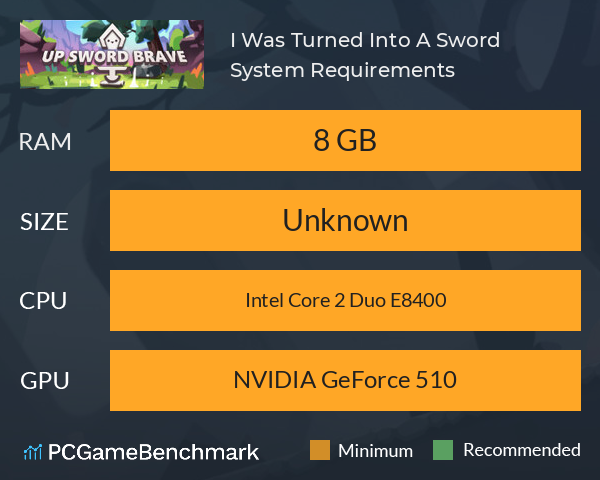 I Was Turned Into A Sword System Requirements PC Graph - Can I Run I Was Turned Into A Sword