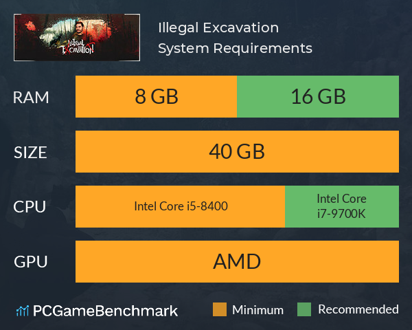 Illegal Excavation System Requirements PC Graph - Can I Run Illegal Excavation