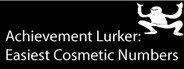 Achievement Lurker: Easiest Cosmetic Numbers System Requirements