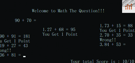 Math The Question PC Specs