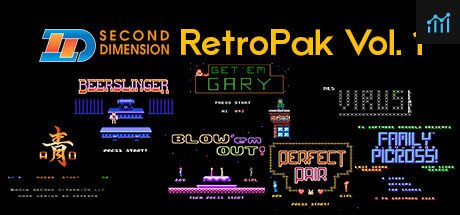 Second Dimension RetroPak Vol. 1 PC Specs