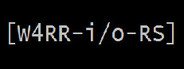 W4RR-i/o-RS System Requirements