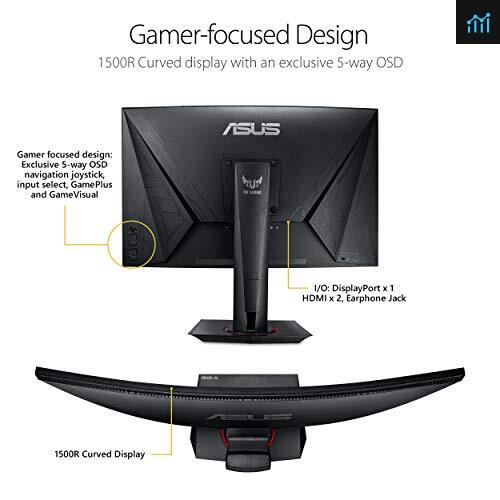 ASUS TUF Gaming VG27VQ 27” Curved Review - PCGameBenchmark