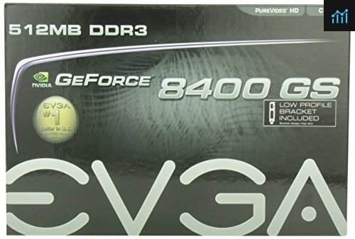 EVGA GeForce 8400 GS Passive 512 MB DDR3 PCI Express 2.0 DVI/HDMI