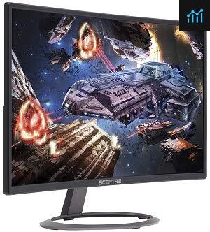 sceptre 24 inch curved monitor 75hz review