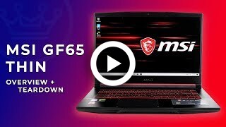 Msi gf65 online 120hz