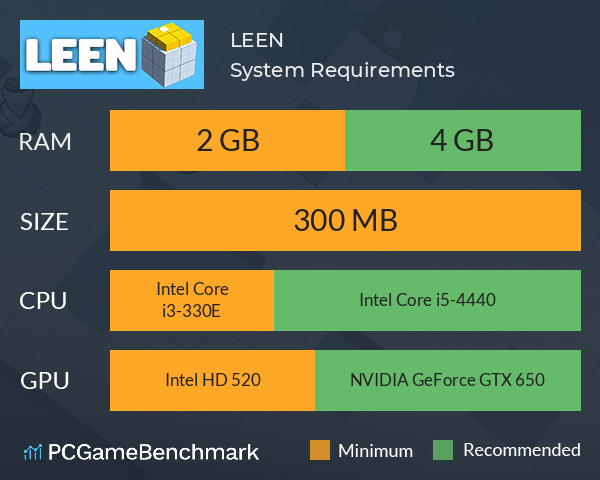 LEEN System Requirements PC Graph - Can I Run LEEN