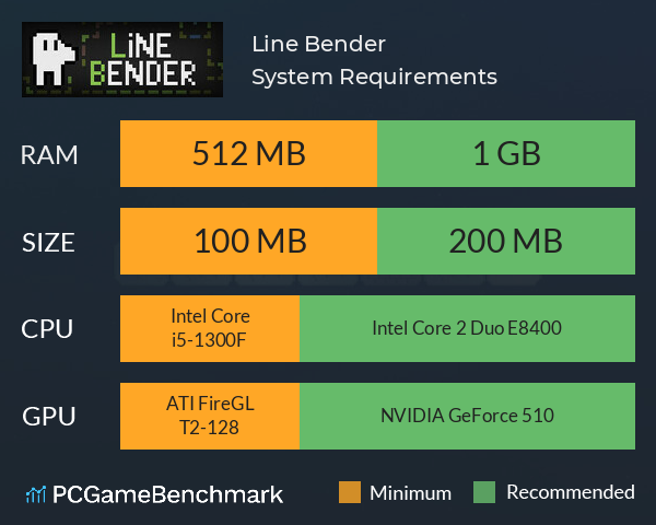 Line Bender System Requirements PC Graph - Can I Run Line Bender