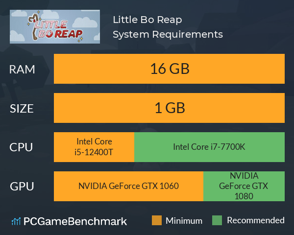 Little Bo Reap System Requirements PC Graph - Can I Run Little Bo Reap