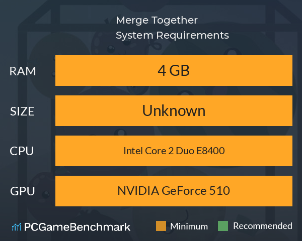 Merge Together System Requirements PC Graph - Can I Run Merge Together