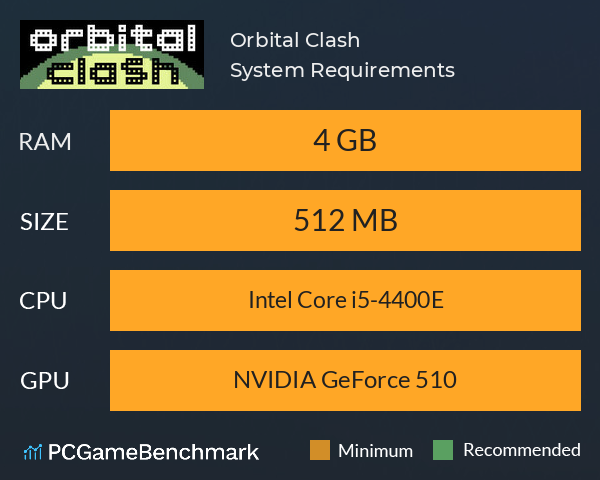 Orbital Clash System Requirements PC Graph - Can I Run Orbital Clash