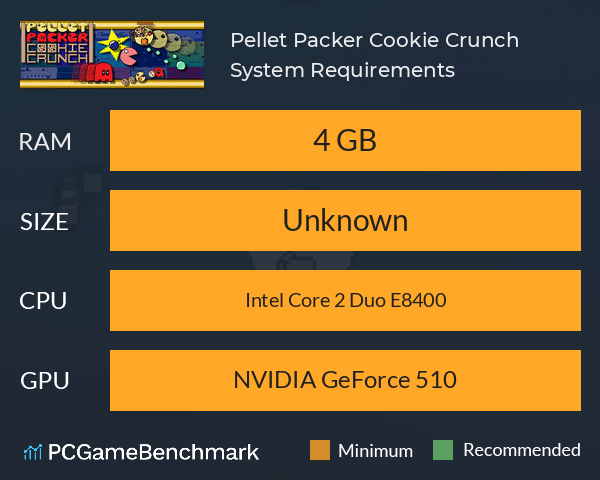 Pellet Packer: Cookie Crunch System Requirements PC Graph - Can I Run Pellet Packer: Cookie Crunch