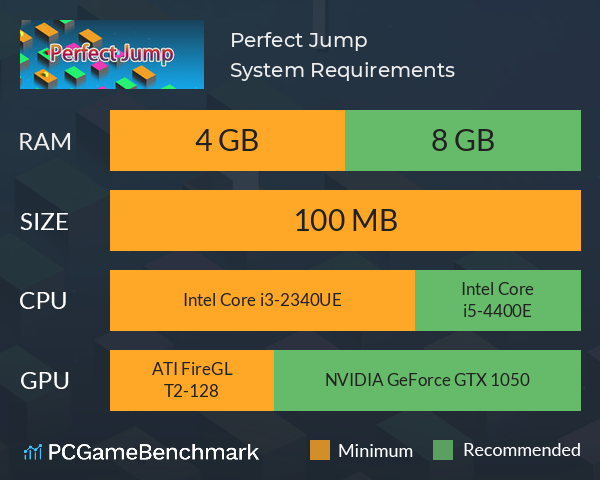 Perfect Jump System Requirements PC Graph - Can I Run Perfect Jump