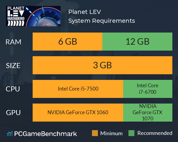 Planet LEV System Requirements PC Graph - Can I Run Planet LEV