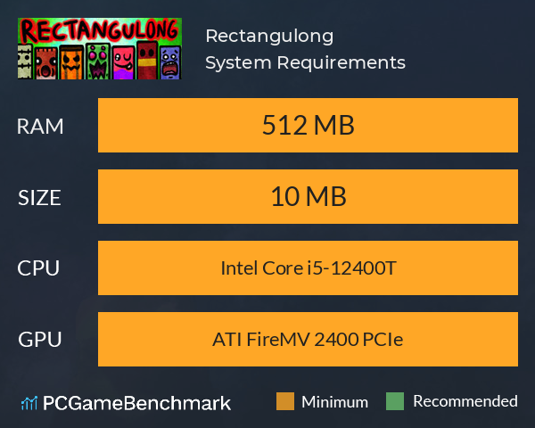 Rectangulong System Requirements PC Graph - Can I Run Rectangulong